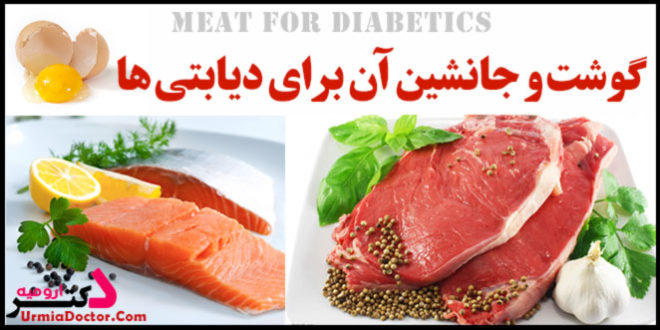 گوشت و جانشین گوشت برای دیابتی ها