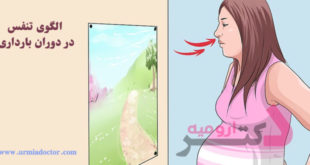 الگوی تنفس در دوران بارداری